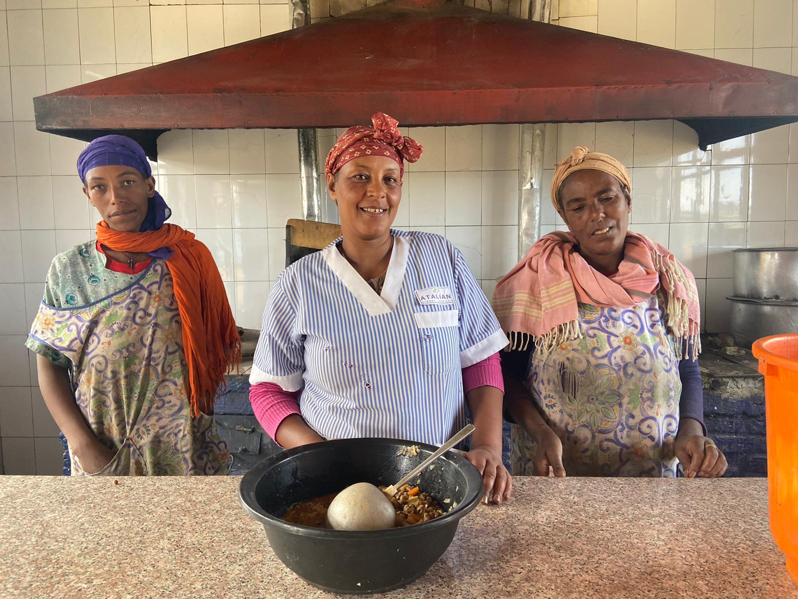 Cook-and-helpers