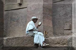 Oración en Lalibela