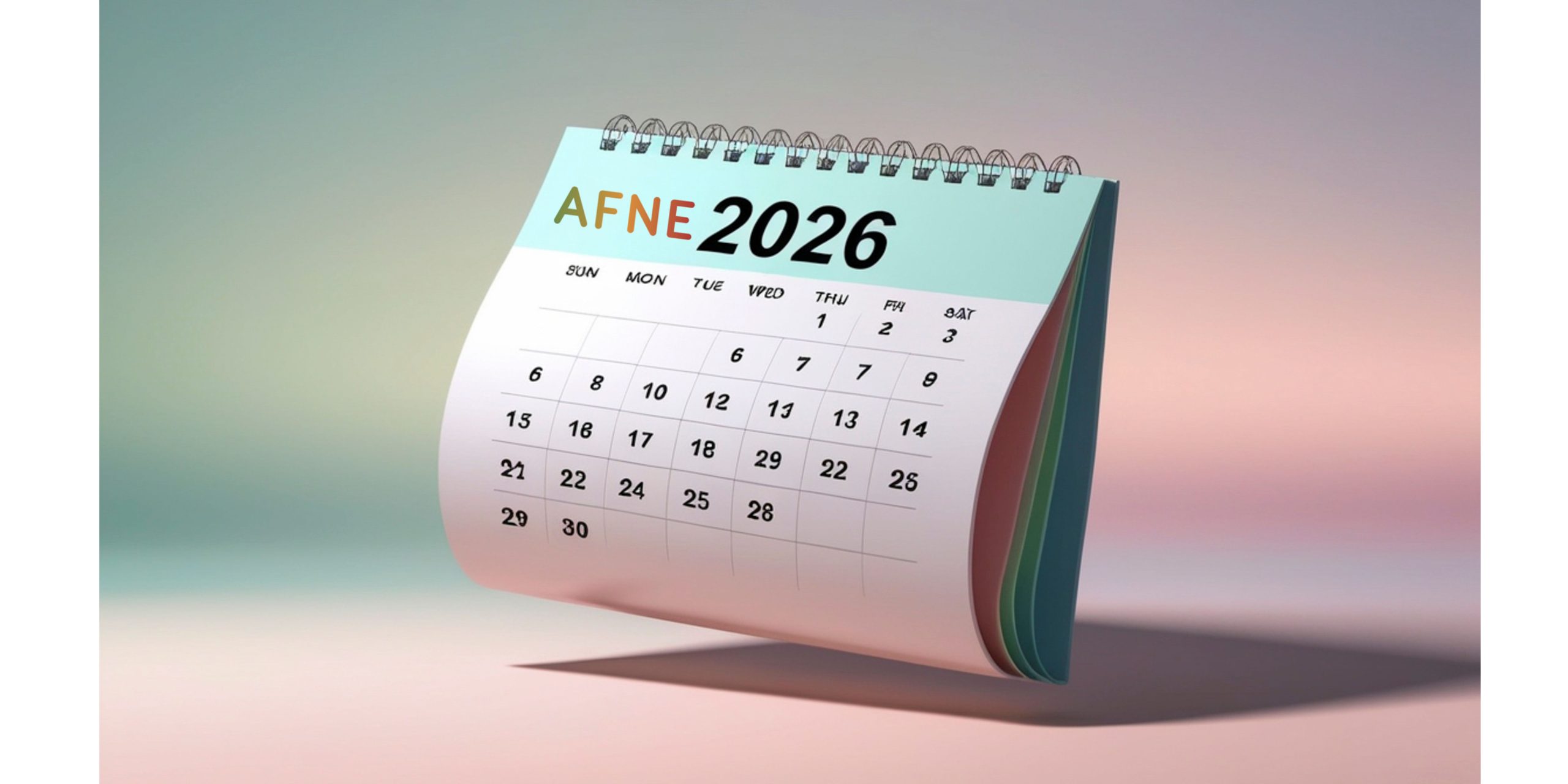 calendario actividades 2026